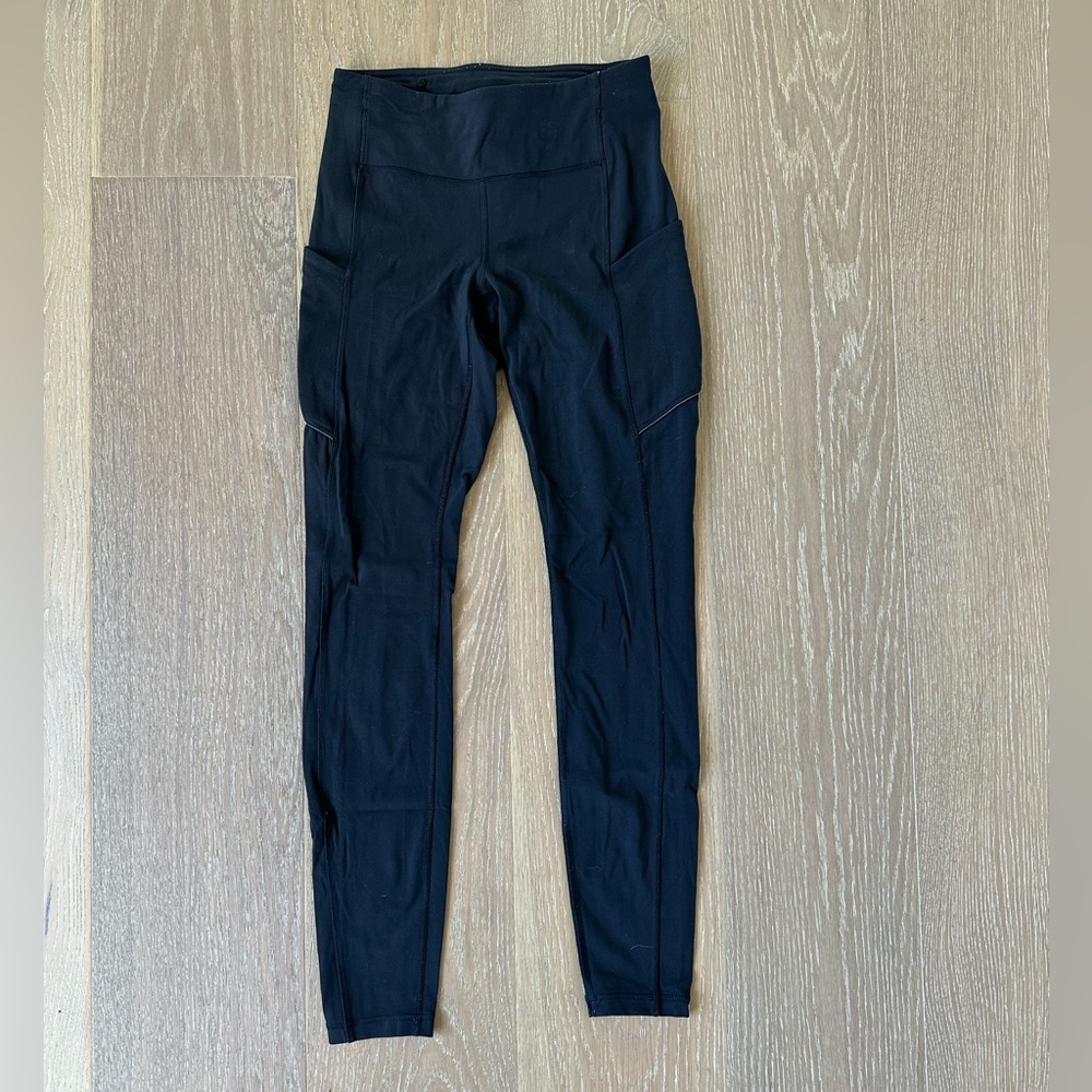 Lululemon Black Tights Leggings - Size 4